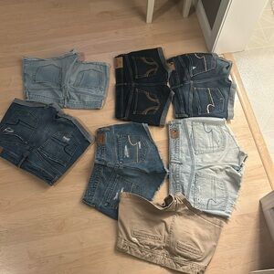 Denim short shorts size 26